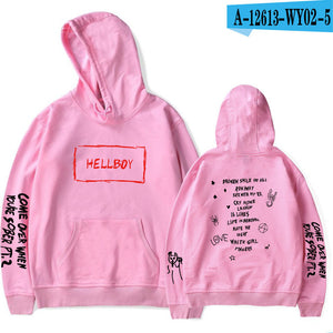 Lil Peep Hoodies sweatshirt Hell Boy Lil.peep Men/women hot sale Hooded Male female Sudaderas Cry Baby Hood Hoddie Sweatshirts