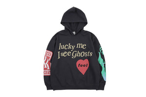 Kanye West KIDS SEE GHOSTS Hoodie Men Pullover 2019 New arrived Fashion Best Quality Sweatshirts Hip Hip Hoodies